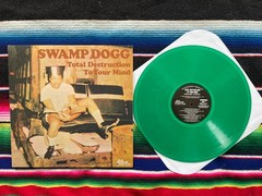 Swamp Dogg Total Destruction Green VG+ Vinyl LP Record ULTRASONIC CLEANED