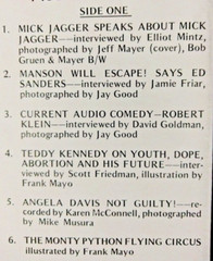 ELVIS PRESLEY on VARIOUS Artists Non-Music Record CURRENT AUDIO MAGAZINE Buddah