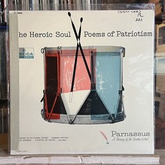 [SPOKEN WORD]~EXC LP~The HEROIC SOUL~POEMS OF PATRIOTISM~{PARNASSUS]~Decca~