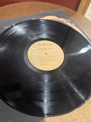 DAVID BOWIE Young Americans RCA LP G textured cover j