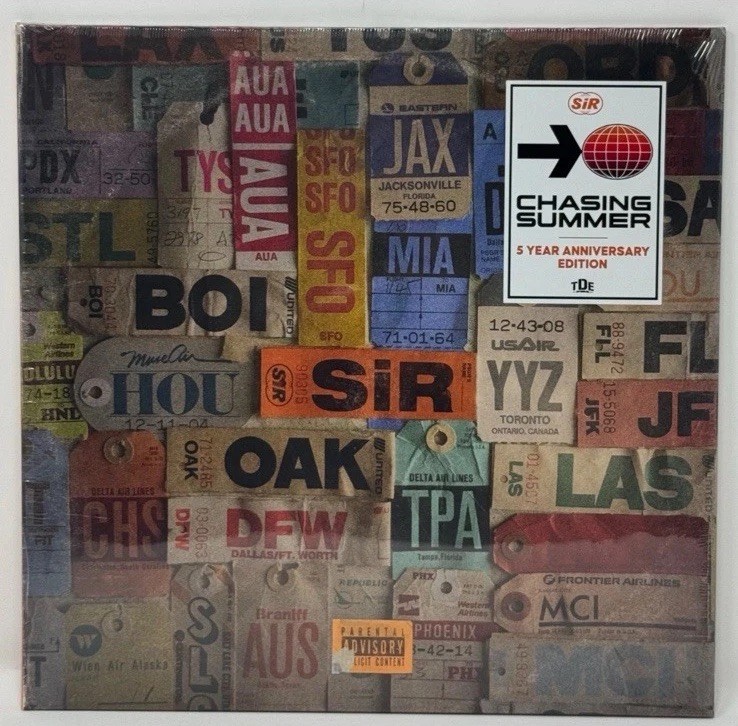 SiR – Chasing Summer (Limited Edition Orange) 5 Year Anniversary Vinyl Lp NEW