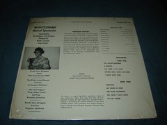 Musicolorama LP rare private 1964 Oakland black gospel comp Walter Arties