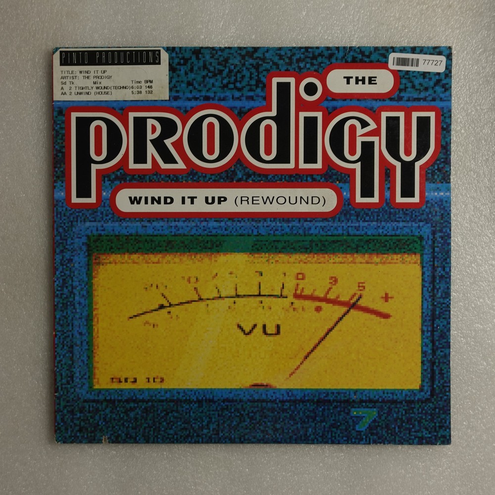 Prodigy Wind It Up Single Vinyl Album Record Electronic