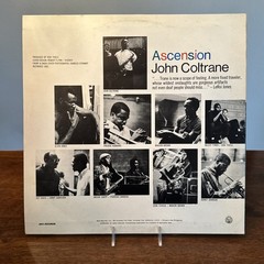John Coltrane Ascension Vinyl Record Philippine/Impulse/MCA VG+