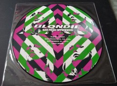Blondie San Francisco Offenders Rare 12″ Picture Disc Plastic Slipcover