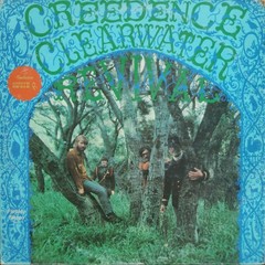 Creedence Clearwater Revival Self-Titled S/T 1968 Hollywood Press (VG) LP 8382