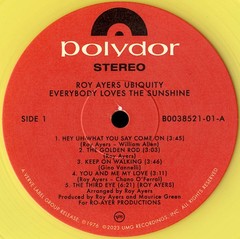 Roy Ayers Ubiquity – Everybody Loves The Sunshine (YELLOW VINYL) – FUNK *NEW/COL