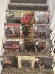 Frank Zappa Vinyl Lp Record Lot Of 12 Collection Ultrasonic Cleaned & Graded