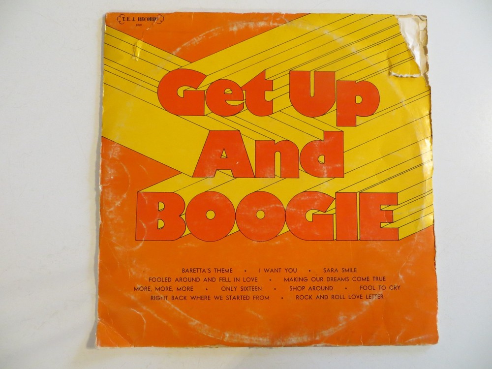 Unknown Artist – Get Up And Boogie – 2xLP 1976 TEJ – Rock, Funk, Soul