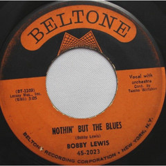 BOBBY LEWIS NOTHIN BUT THE BLUES / TOSSIN AND TURNIN 45RPM 7″ VINYL RECORD VG