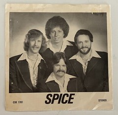 Private Lounge Rock Soul 45 & Pic Sleeve SPICE Fill My Life/Still Got My Music