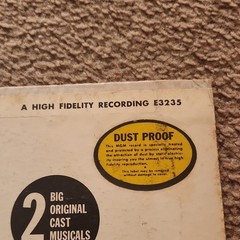 MGM Records Seven Brides/Royal Wedding Vinyl LP E3235 12″ 33RPM Hi-Fi
