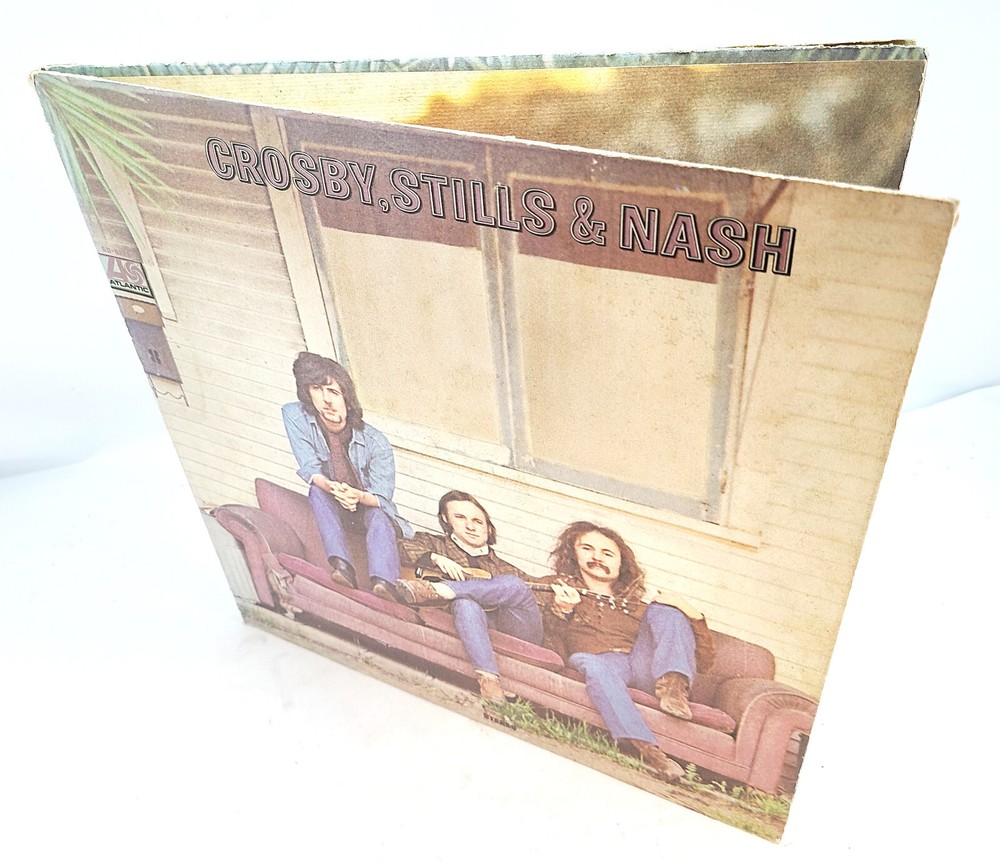Crosby Stills & Nash SELF TITLED 1969 Atlantic SD-8229 Original Pitman Gatefold