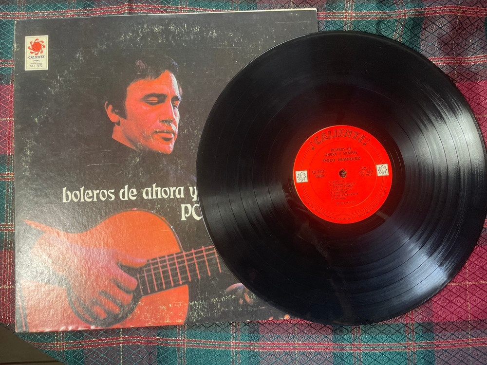 Polo Márquez – Boleros De Ahora Y De Siempre LP Vinyl Caliente STEREO CLT7072
