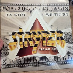 Stryper Vinyl Lot: Soldiers Under Command, In God We Trust, Original Insert LPs