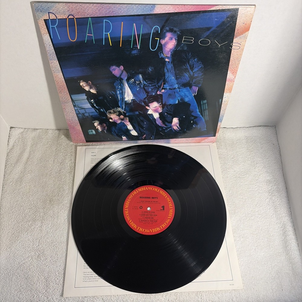 Roaring Boys – Self 1985 USA Orig. Vinyl LP Lyric VG+ New Wave Electronic Pop
