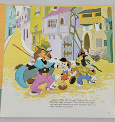 Walt Disney’s: Pinocchio ~ Vinyl LP ~ Disneyland Records/3905 ~ 1969