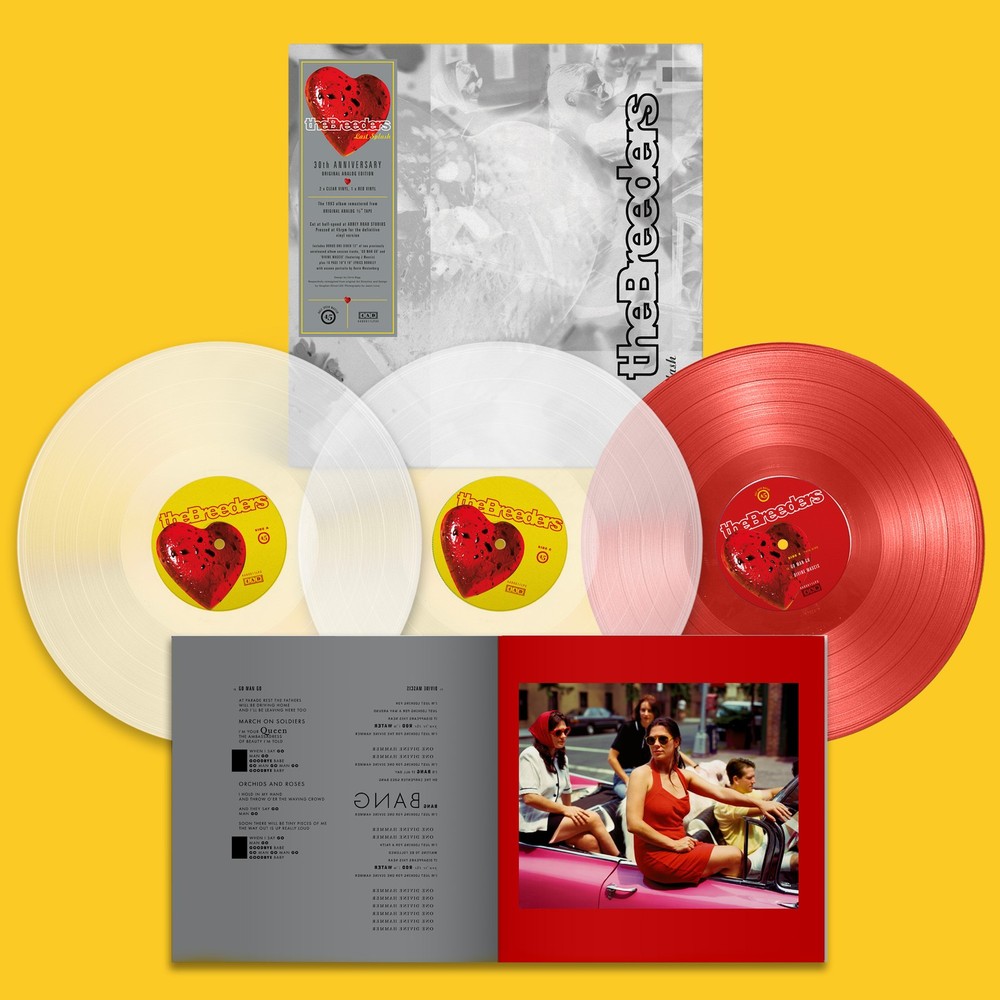The Breeders – Last Splash (LTD CLear 2LP + 12 Inch Red LP) [VINYL]