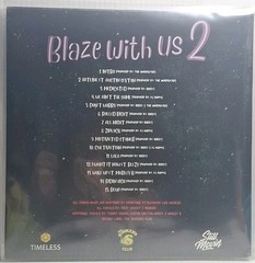 Dizzy Wright Demrick Blaze With Us 2 Record Autographed By Demrick Rare OOP