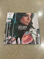 JoJo-SIGNED Mad Love-DELUXE Peach Sorbet & Marbled Teal Vinyl-SIGNED COVER-RARE