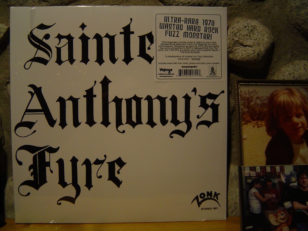 SAINTE ANTHONY’S FYRE LP/1970 US/ULTRA-RARE WASTED HARD ROCK FUZZ MONSTER!/MC5