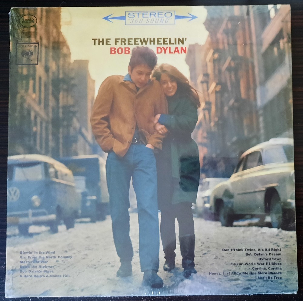 Bob Dylan The Freewheelin’ Sealed Vintage 1975 Pressing Mint Columbia KCS 8786