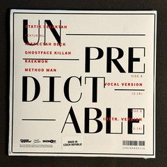 Statik Selektah – Unpredictable – 🟢 Coke Bottle Clear Single Vinyl – New Sealed