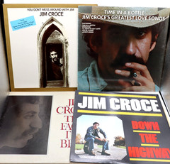 Jim Croce Vintage LP lot Down the Highway, Time in a Bottle, Lifesong 1970’s