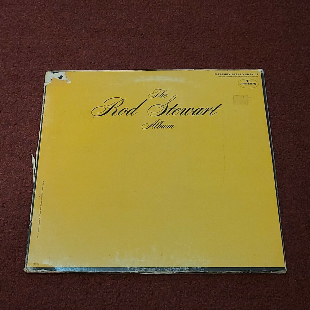VTG Rod Stewart The Rod Stewart Album LP 1970 Mercury SR 61237 Tested & Working