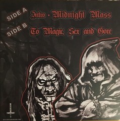Acid Witch ‎– Midnight Mass 7″ Colored Vinyl Record NEW Death Doom Metal Single