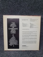 Vintage Perry Como Christmas Album 12″ Black Vinyl LP 1968 RCA Victor Xmas