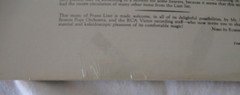 Franz Liszt Arthur Fiedler RCA Victor Living Stereo LSC-2442. Still Sealed.