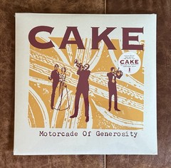 Cake ~ Motorcade Of Generosity, Limited Maroon Vinyl LP (New/Selaed)