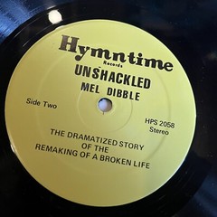 [RADIO/SPOKEN WORD]~EXC LP~MEL DIBBLE~Unshackled: The Dramatized Story Of The Ma