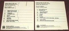FALLOUT RECORDS..MAILERS POSTER 2 CD’S LADYTRON SUGAR 7″ RUMBLESTRIPS 8″ PROMO