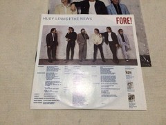 Huey Lewis and the News – Fore! (1986) – New LP Record! Chrysalis #OV 41534