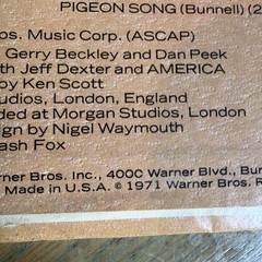 Vintage America LP record (1971)🔥