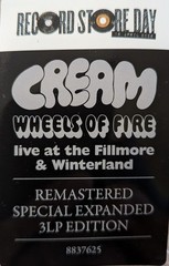 Cream – Wheels of Fire Live At Fillmore & Winterland (3X VINYL. RSD. EXPANDED)
