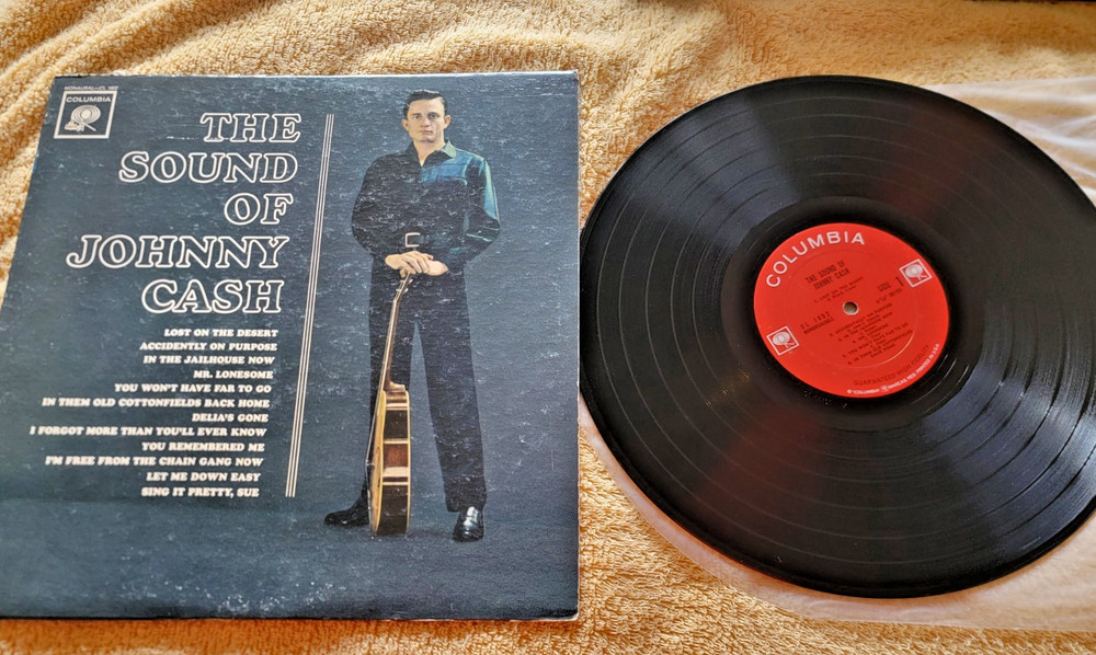 Johnny Cash The Sound Of Johnny Cash Vinyl 1963 Columbia CL-1802 LP is VG++