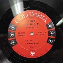 Original 1959 Miles Davis “Kind of Blue” LP [misprint cover] Columbia 6 eye, VG