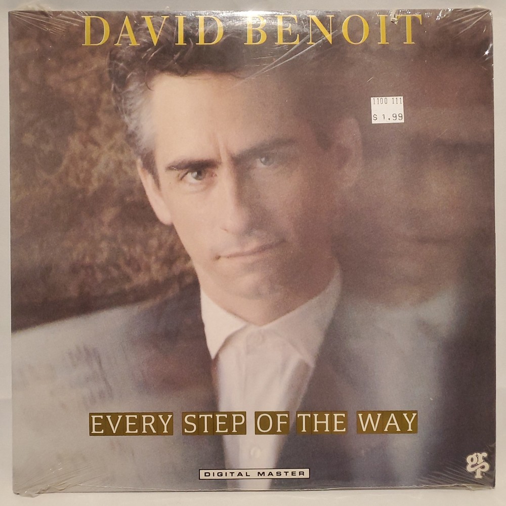 David Benoit Every Step Of The Way 1988 LP GR 1047 FIRST PRESSING-PROMO EX∼NM/NM