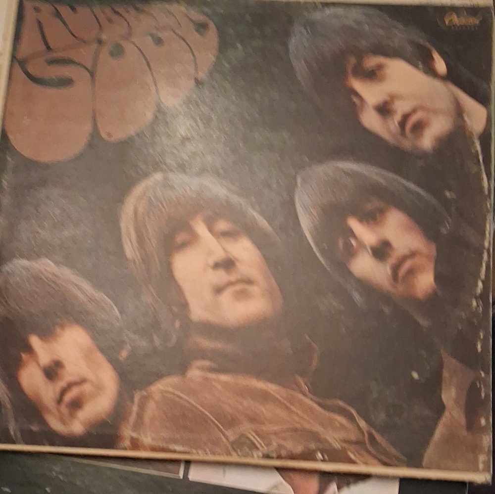The Beatles Rubber Soul 12″ Black Vinyl LP Record – Capitol Records Rock