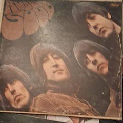 The Beatles Rubber Soul 12″ Black Vinyl LP Record – Capitol Records Rock