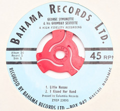 George Symonette Calypso & Goombay Rhythms 1955 Bahama Records 3×45 EP Box Set