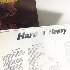 ANVIL Hard ‘N’ Heavy ATTIC LP Upper VG Canada Import Hard Rock Heavy Metal
