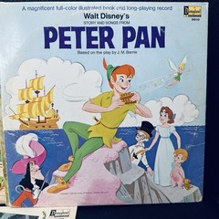 7 Disneyland Records Walt Disney Vinyl Bambi Winnie Pooh Pinocchio Mickey Peter