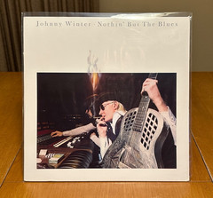 JOHNNY WINTER Nothin’ But The Blues 1977 CBS BLUE SKY PZ34813 NM/EX