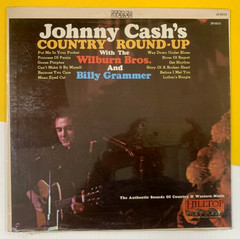 JOHNNY CASH Country Round-Up WILBURN BROS. BILLY GRAMMER LP *STILL SEALED* AC 67