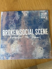 Broken Social Scene Remember The humans Rough Trade Splatter LP/Autograph Poster