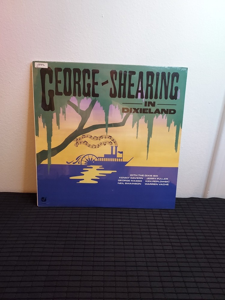 NEW SEALED~GEORGE SHEARING~IN DIXIELAND LP~ 1989 Concord Records ~CJ-388